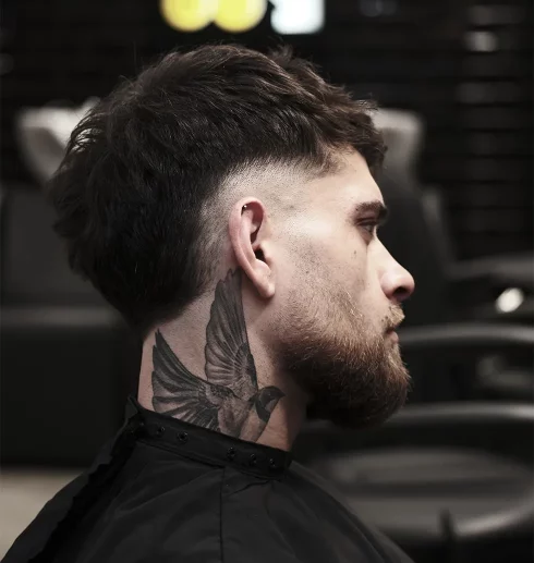 Coupe homme réalisée chez 04 ST BARBER Béziers